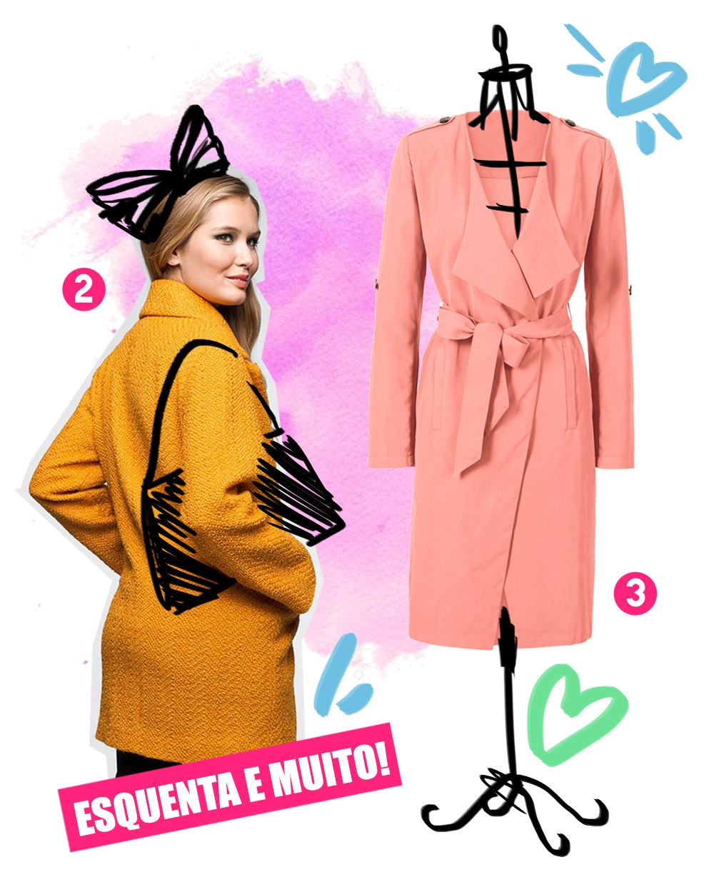 Trench Coat Colorido