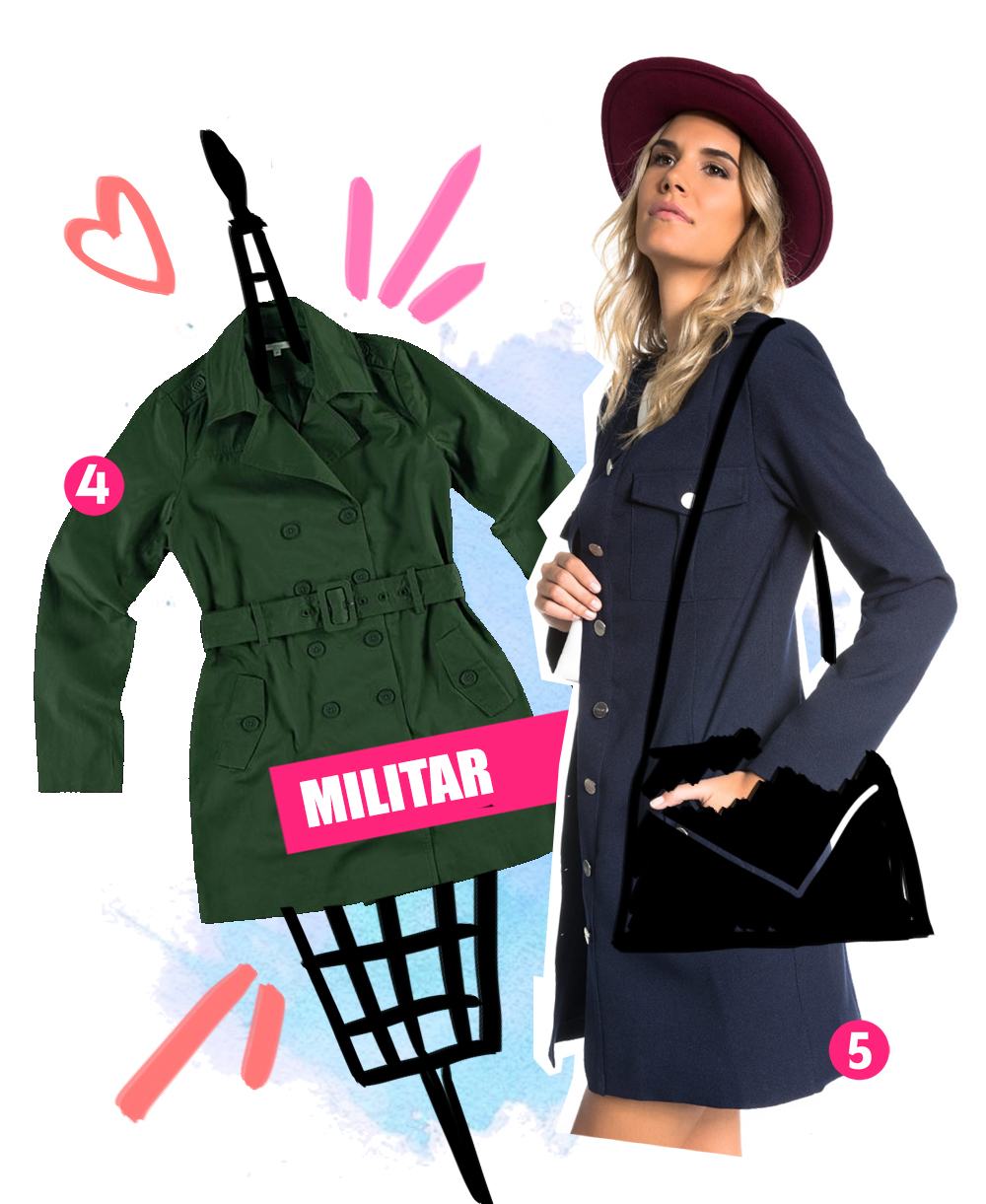 Trench Coat Colorido