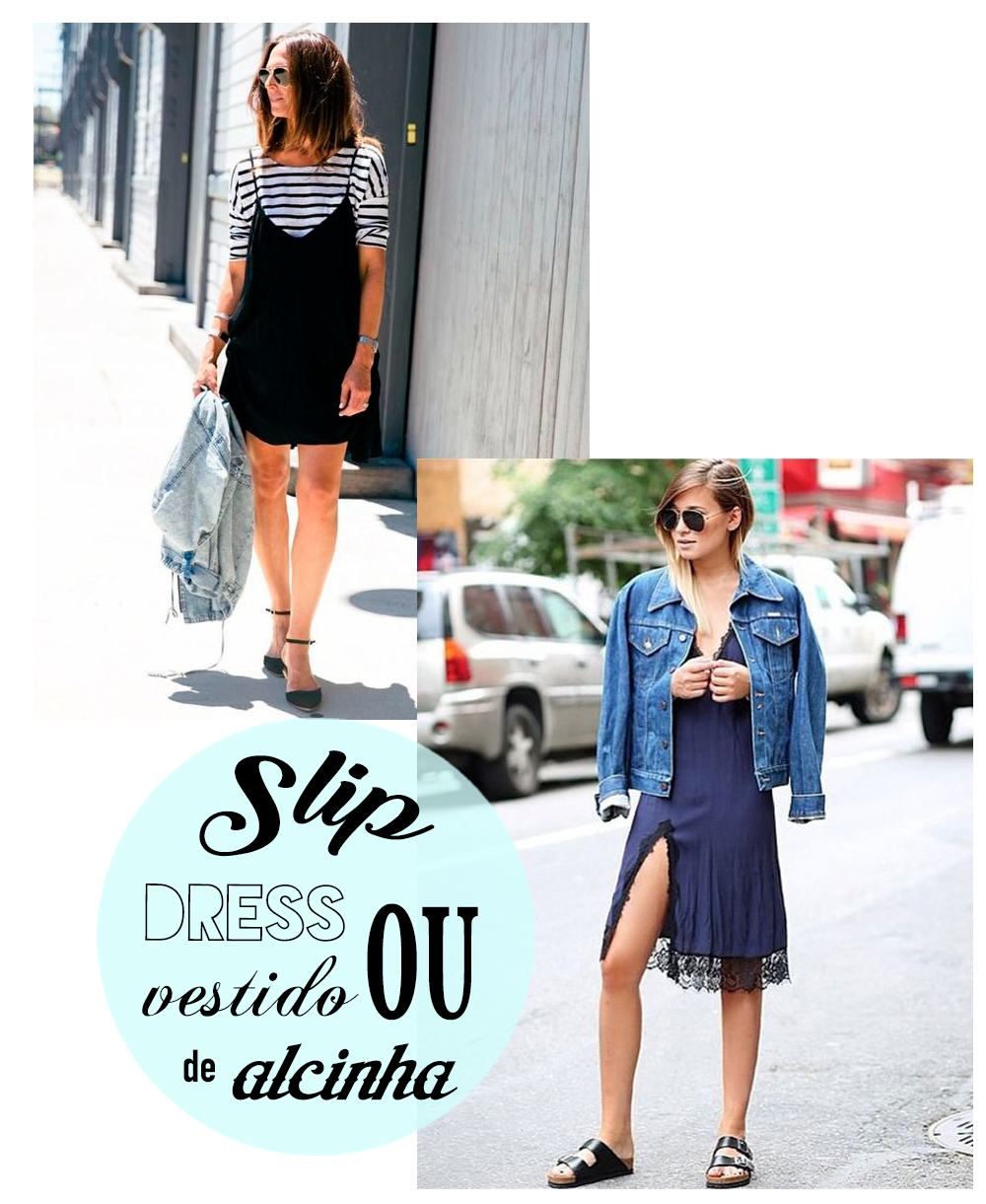 SLIP DRESS OU VESTIDO DE ALCINHA